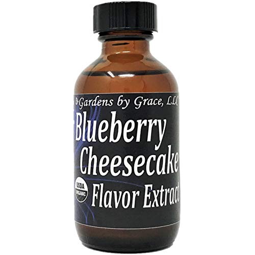 Organic Flavor Extract Blueberry Cheesecake | Use In Gourmet Sna