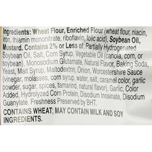 Gardettos Deli Style Mustard Pretzel Snack Mix, 5.5Oz Each 7 C