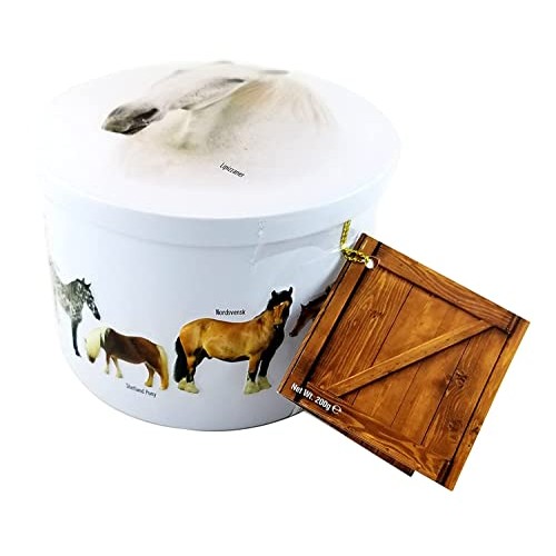 Gardiners Of Scotland Horses Tin Filled With Luxury Traditional