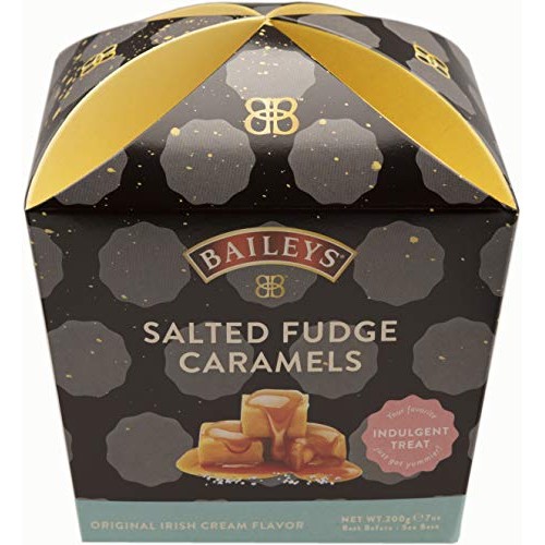 Gardiners of Scotland, Baileys Salted Fudge Caramels Carton, 7oz