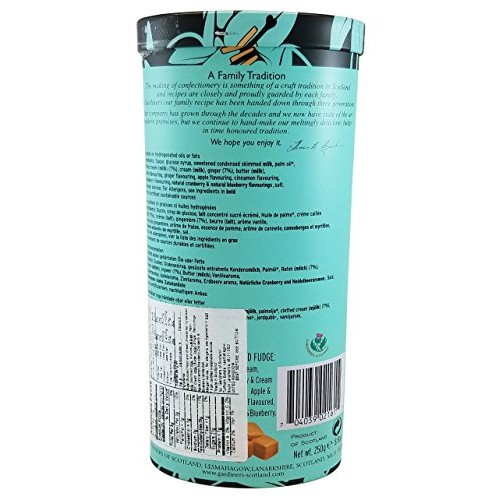 Gardiners Of Scotland Lilies Assorted Fudge Gifting Tin, 8.8 Ounce