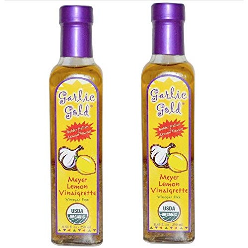 Garlic Gold, Certified Organic Lemon Meyer With Extra Virgin Oli