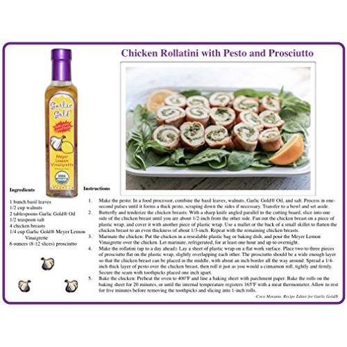 Garlic Gold, Delicious Organic Meyer Lemon &Amp; Extra Virgin Olive