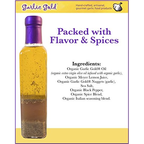 Garlic Gold, Delicious Organic Meyer Lemon &Amp; Extra Virgin Olive