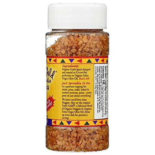 Garlic Gold Nuggets Crunchy Roasted Garlic Seasoning Toasted Nug...
