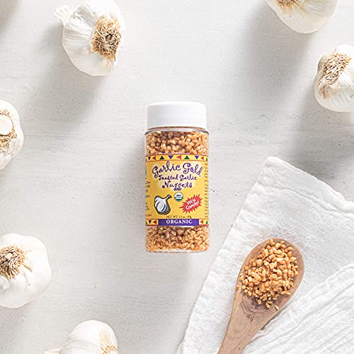 Garlic Gold Nuggets Crunchy Roasted Garlic Seasoning Toasted Nug...