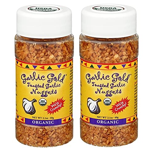 Garlic Gold Nuggets Crunchy Roasted Garlic Seasoning Toasted Nug...