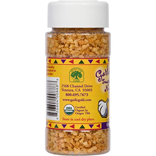 Garlic Gold Nuggets, USDA Organic Roasted Organic Garlic Seasoni...