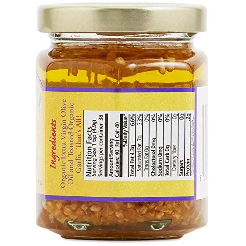 Garlic Gold Organic Garlic Granules In Extra Virgin Olive Oil, 6