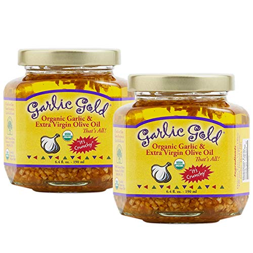 Garlic Gold Organic Garlic Granules In Extra Virgin Olive Oil, 6