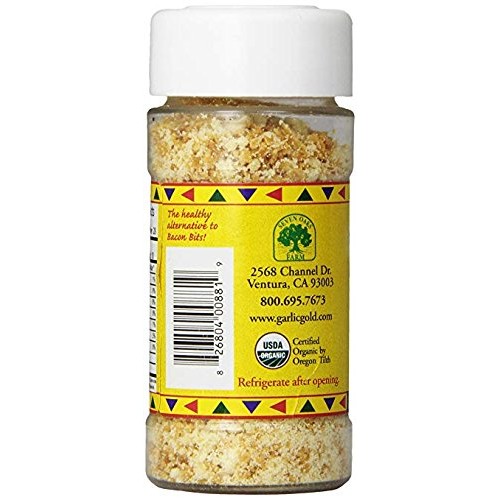 Garlic Gold Organic Nuggets, Roasted Garlic Seasoning Bits With