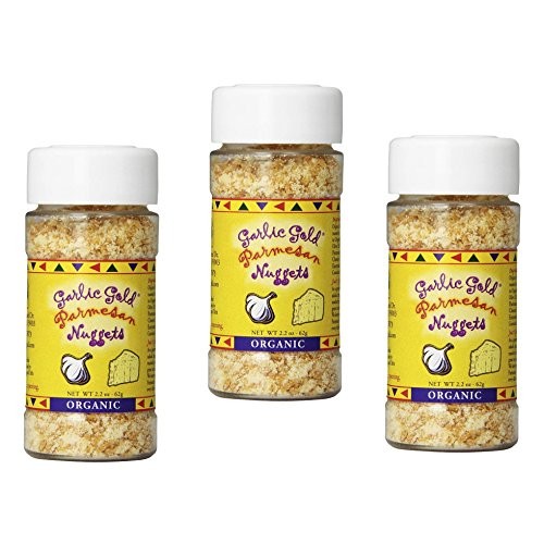 Garlic Gold Organic Nuggets, Roasted Garlic Seasoning Bits With