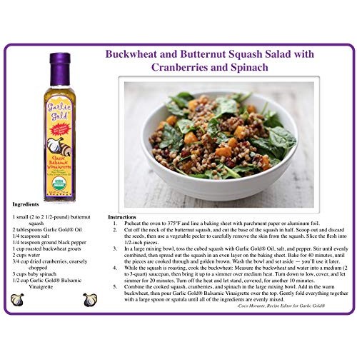 Organic Balsamic Vinaigrette Salad Dressing, Dip &Amp; Marinade Usda