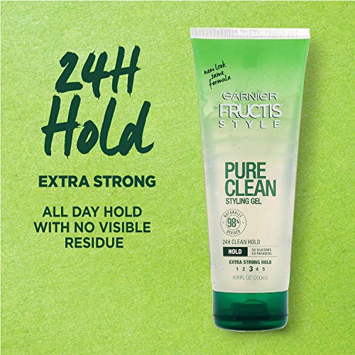 Garnier Fructis Style Pure Clean Styling Gel, 6.8 Ounces Garnier Fructis Style Pure Clean Styling Gel, 6.8 Ounces