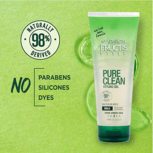 Garnier Fructis Style Pure Clean Styling Gel, 6.8 Ounces Garnier Fructis Style Pure Clean Styling Gel, 6.8 Ounces