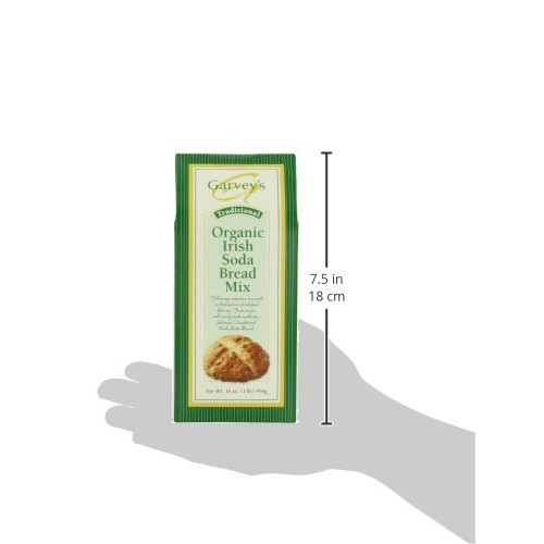 Garveys Organic Traditional Irish Soda Bread Mix, 16-Ounce Box