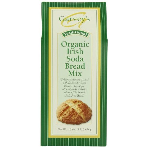 Garveys Organic Traditional Irish Soda Bread Mix, 16-Ounce Box