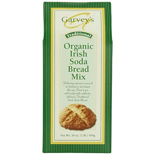 Garveys Organic Traditional Irish Soda Bread Mix, 16 Ounce, Pa