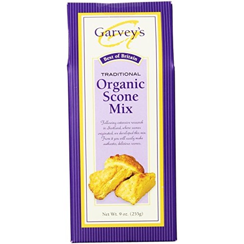 Garveys Organic Traditional Scone Mix 9-Ounce Boxes Pack Of 6