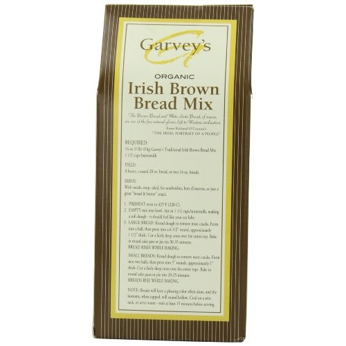 Garveys Traditional Organic Irish Brown Bread Mix, 16-Ounce Pac