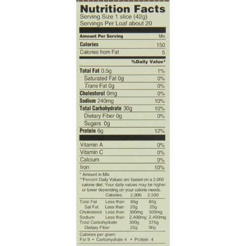 Garveys Traditional Organic Irish Brown Bread Mix, 16-Ounce Pac