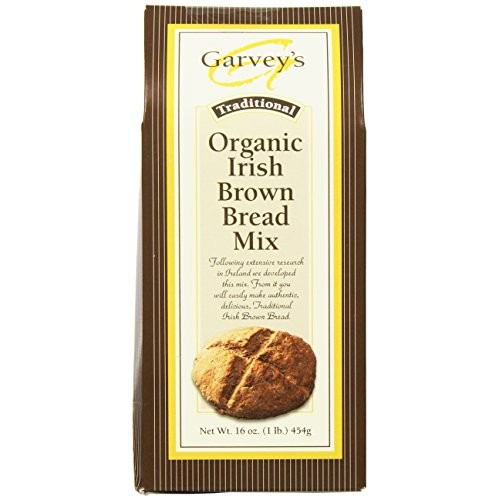 Garveys Traditional Organic Irish Brown Bread Mix, 16-Ounce Pac