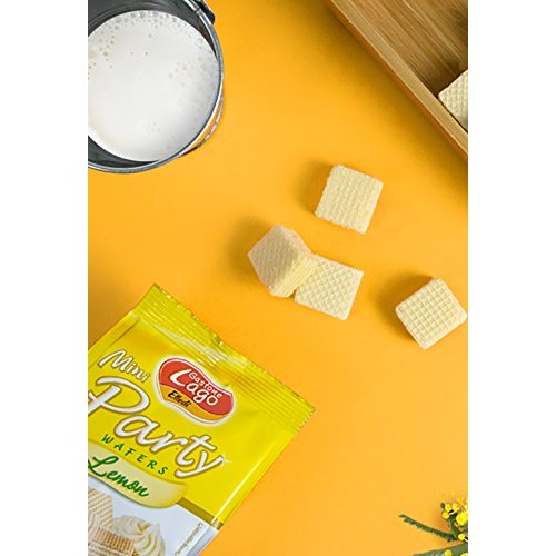 Gastone Lago Party Wafers Lemon Cream Filling 8.82 oz, 250g Pac...