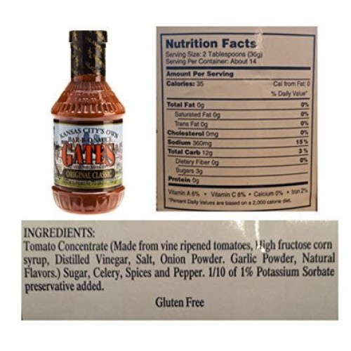 Gates Bbq Sauce And Dry Rub Variety Bundle - 4 Pack