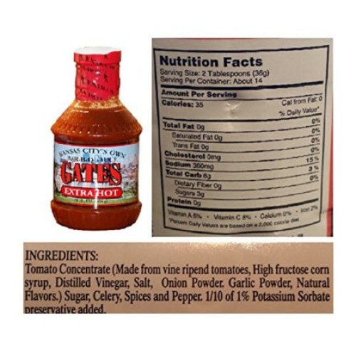 Gates Bbq Sauce And Dry Rub Variety Bundle - 4 Pack