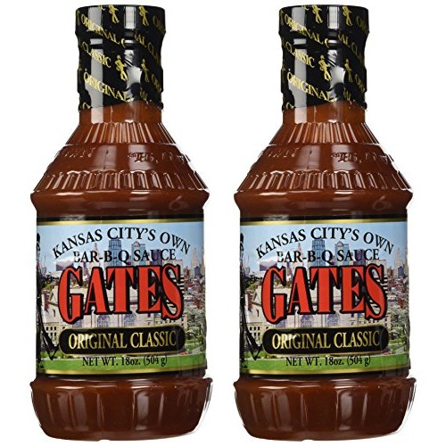 Gates Original Classic Bar-B-Q Sauce, 18 Ounce Bottle Pack of 2...