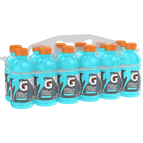 Gatorade Frost Thirst Quencher, Glacier Freeze, 12 Fl Oz Bottles...