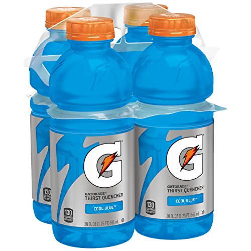 Gatorade Sports Drink, Cool Blue, 20Oz 4Pk Bottles
