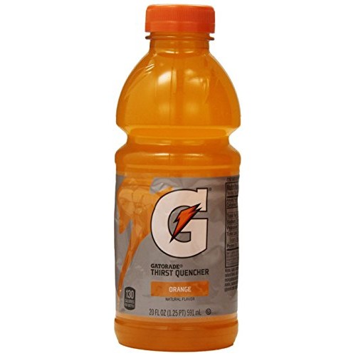 Gatorade Thirst Quencher, Orange, 20 Fl Oz Bottles, 8 Pack
