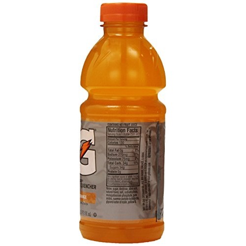 Gatorade Thirst Quencher, Orange, 20 Fl Oz Bottles, 8 Pack
