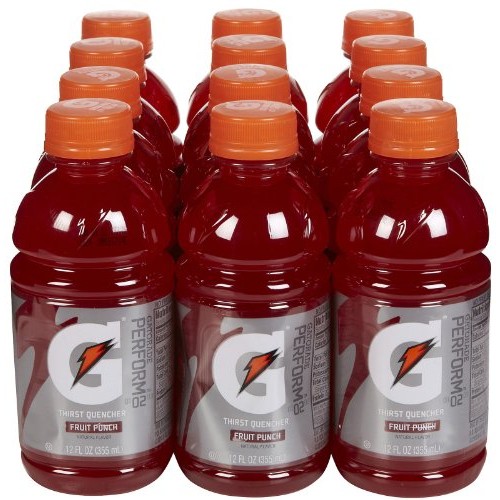 Gatorade All Star Fruit Punch, 12 oz, 6 ct, 2 pk