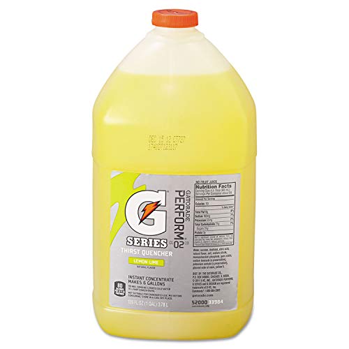 Qoc03984 - Gatorade Liquid Concentrate, Lemon-Lime, 1 Gallon Jug