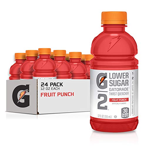 Gatorade G2 Thirst Quencher, Lower Sugar, Fruit Punch, 12 Ounce