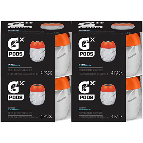 Gatorade Gx Pods, Glacier Freeze, 3.25Oz Pods 16 Pack