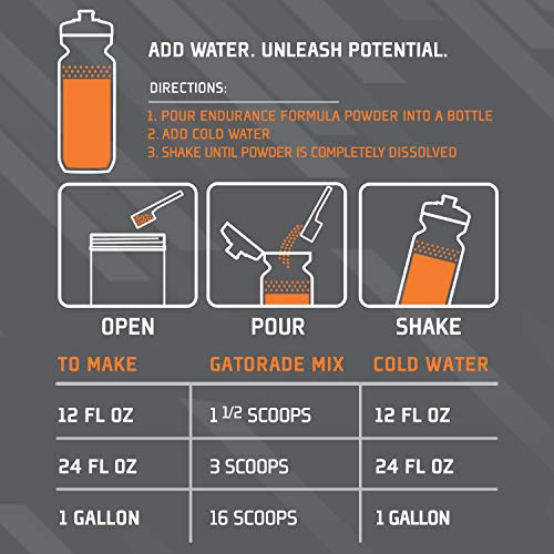 Gatorade Endurance Formula Powder, Orange, 32 Ounce. Gatorade Endurance Formula Powder, Orange, 32 Ounce.