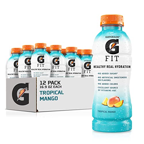 Gatorade Fit Electrolyte Beverage, Healthy Real Hydration, Tropi... Gatorade Fit Electrolyte Beverage, Healthy Real Hydration, Tropi...