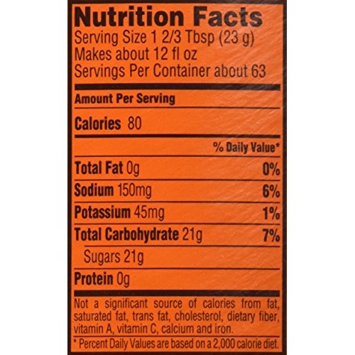 Gatorade Frost Glacier Freeze Powdered Drink Mix Net Wt 3Bs 2Oz