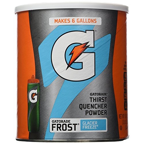 Gatorade Frost Glacier Freeze Powdered Drink Mix Net Wt 3Bs 2Oz
