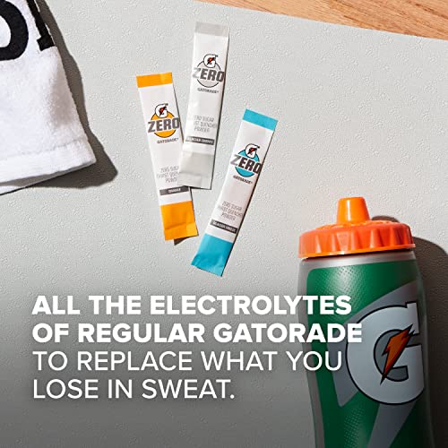 Gatorade G Zero Powder, Orange, 0.10Oz Packets 120 Pack