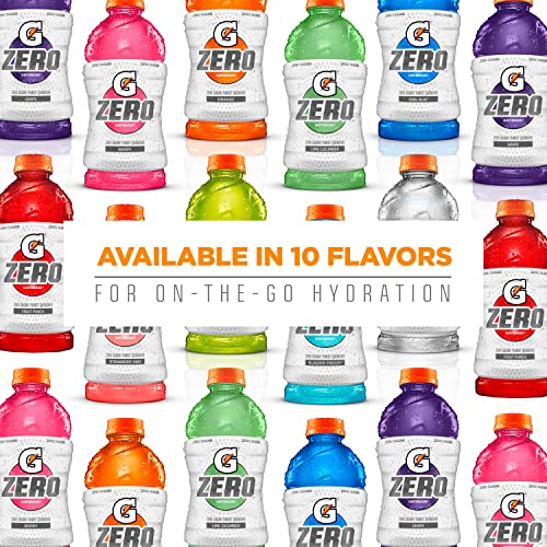 Gatorade G Zero Thirst Quencher, 3 Flavor Variety Pack, 20oz Bot...