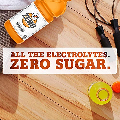 Gatorade G Zero Thirst Quencher, Orange, 12 Ounce Pack Of 24