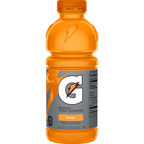 Gatorade Original Thirst Quencher,Orange, 20 Ounce, 12 Count