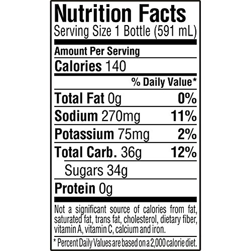 Gatorade Original Thirst Quencher,Orange, 20 Ounce, 12 Count