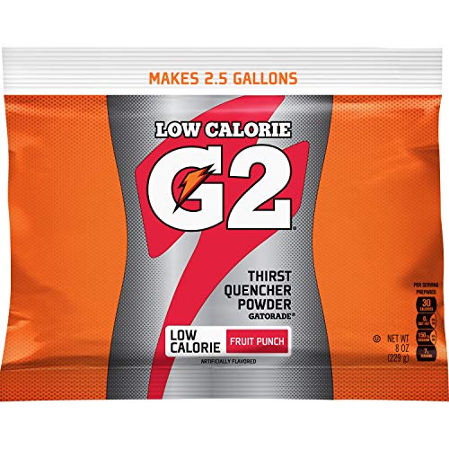 Gatorade Powder Bag Fruit Punch, 21 Ounce Pack Of 32