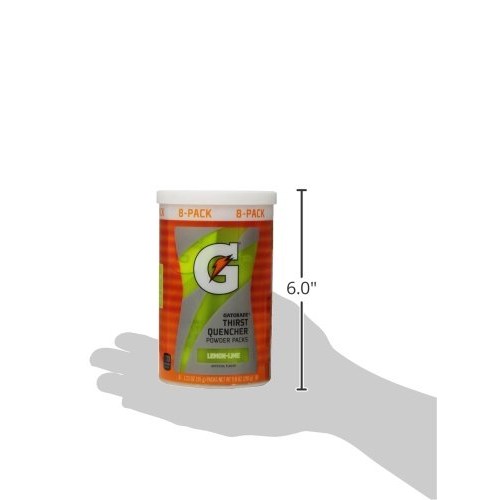 Gatorade Powder Sticks, Lemon-Lime, Makes 20 Ounces/Stick Pack