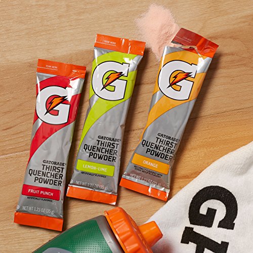 Gatorade Powder Sticks, Lemon-Lime, Makes 20 Ounces/Stick Pack